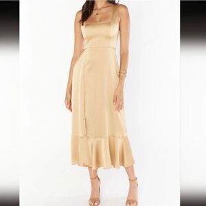 black and white halter dress Contrast Couture Black Stripe Halter Maxi Dress